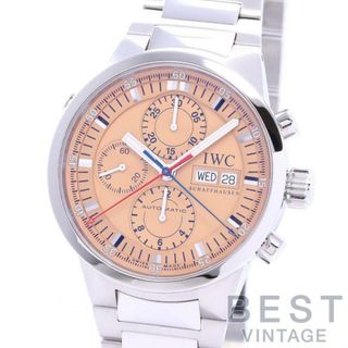 インターナショナルウォッチカンパニー(IWC)の【OH済】 アイダブリューシー 【IWC】 GSTクロノグラフ ラトラパント IW371513（3715-013） メンズ コッパーピンク ステンレススティール 腕時計 時計 GST CHRONOGRAPH RATTORAPANTE COPPER PINK SS 【中古】 (腕時計(アナログ))