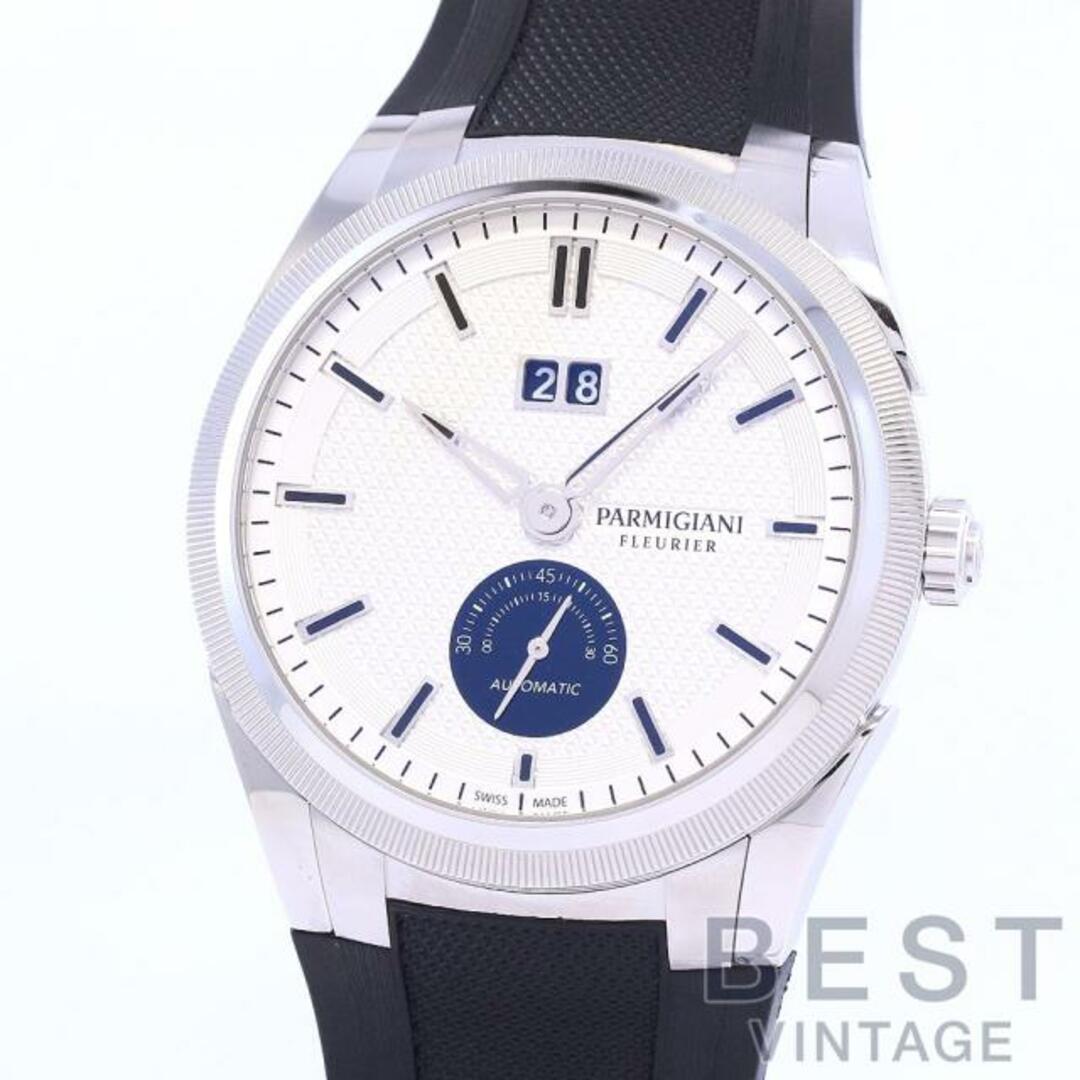 【OH済】 パルミジャーニフルリエ 【PARMIGIANI FLEURIER】 トンダGT オートマティック PFC910-0000141-X01482 メンズ シルバー ステンレススティール 腕時計 時計 TONDA GT AUTOMATIC SILVER SS 【中古】  メンズの時計(腕時計(アナログ))の商品写真