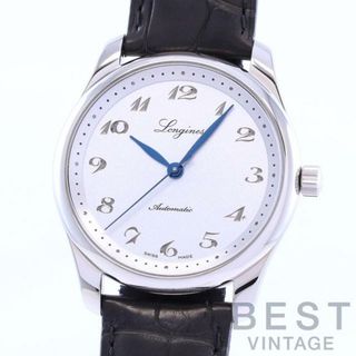 ロンジン(LONGINES)のロンジン 【LONGINES】 マスターコレクション 190周年記念モデル L2.793.4.73.2 メンズ シルバー ステンレススティール 腕時計 時計 MASTER COLLECTION 190TH MODEL SILVER SS 【中古】 (腕時計(アナログ))