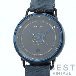 ボームエメルシエ(BAUME&MERCIER)のボーム＆メルシェ 【BAUME & MERCIER 】 ボーム オーシャン リミテッドエディション MOA10587 メンズ ブラック 再生プラスチック 腕時計 時計 BAUME OCEAN LIMITED EDITION  BLACK PU PL ボームアンドメルシェ【中古】 (腕時計(アナログ))