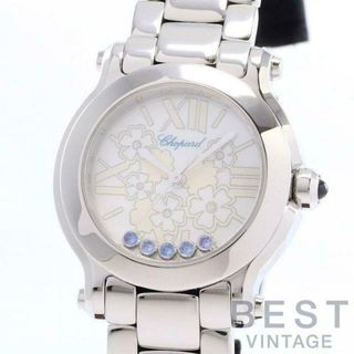 ショパール(Chopard)のショパール 【CHOPARD】 ハッピースポーツ マーク2 278509-3022 レディース ホワイトマザーオブパール ステンレススティール 腕時計 時計 HAPPY SPORTS MARK II WHITE MOP SS 5Pサファイア【中古】 (腕時計)