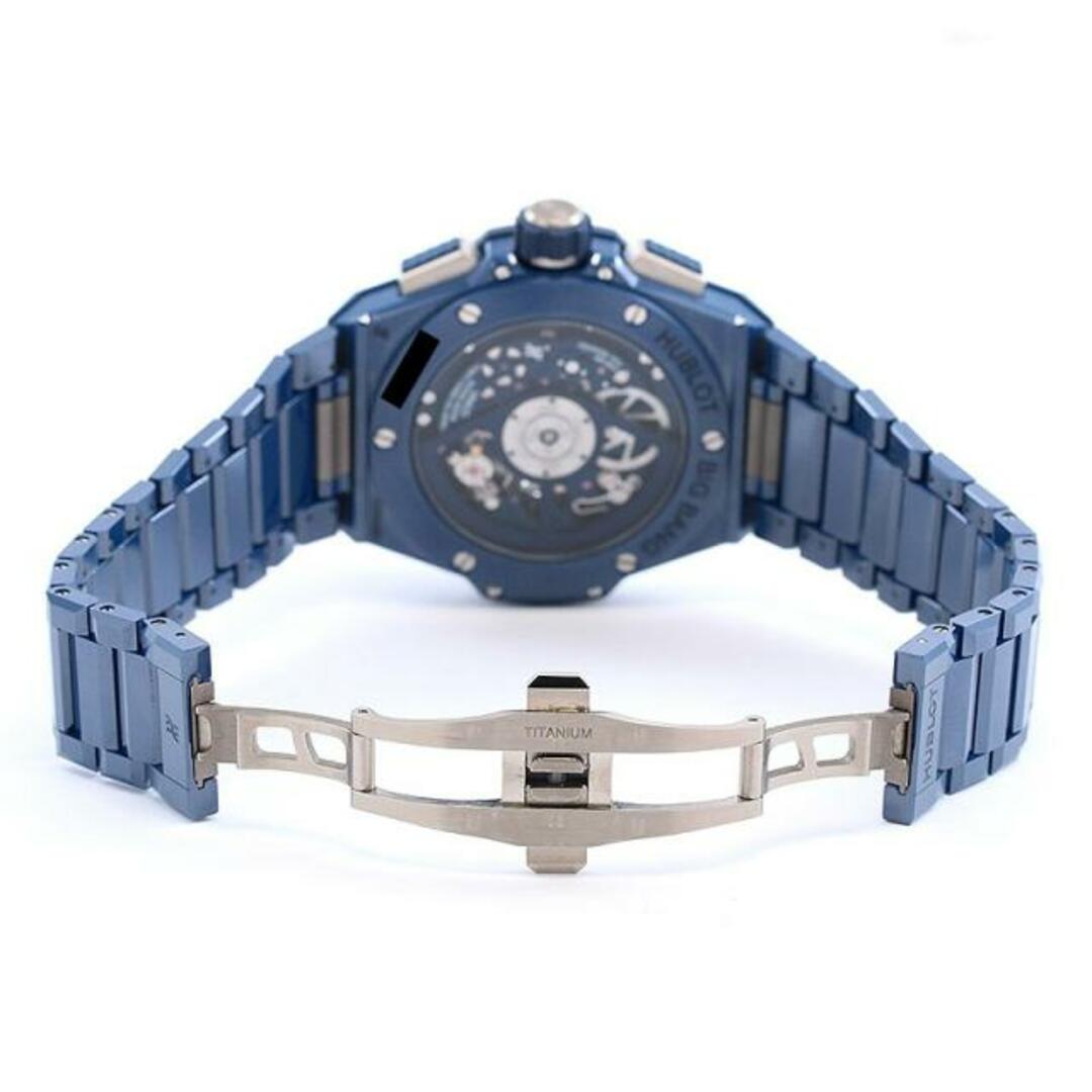 HUBLOT(ウブロ)のウブロ 【HUBLOT】 ビッグ バン インテグレーテッド ブルーセラミック 451.EX.5123.EX メンズ マットブルースケルトン セラミック 腕時計 時計 BIG BANG INTEGRATED BLUE CERAMIC MATTE BLUE SKELETON CE 【中古】  メンズの時計(腕時計(アナログ))の商品写真