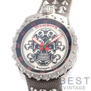 ボンバーグ 【BOMBERG】 ボルト68バダス リミテッドエディション BS45ASS.039-4.3 メンズ シルバー ステンレススティール 腕時計 時計 BOLT-68 BADASS LIMITED EDITION SILVER SS 【中古】 (腕時計(アナログ))