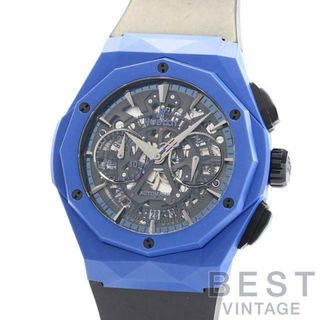 ウブロ(HUBLOT)のウブロ 【HUBLOT】 クラシックフュージョン アエロフュージョン オーリンスキー 世界200本限定 525.EX.0179.RX.ORL18 メンズ スケルトン セラミック 腕時計 時計 CLASSIC FUSION AERO FUSION ORLINSKI BLUE CERAMIC LIMITED TO 200 SKELETON CE 【中古】 (腕時計(アナログ))