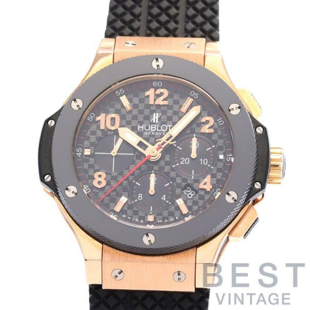 HUBLOT(ウブロ)のウブロ 【HUBLOT】 ビッグバン ゴールド セラミック 301.PB.131.RX メンズ ブラック K18レッドゴールド/セラミック 腕時計 時計 BIG BANG GOLD CERAMIC BLACK K18RG/CE K18PG【中古】  メンズの時計(腕時計(アナログ))の商品写真