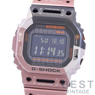 カシオ(CASIO)のカシオ 【CASIO】 Gショック フルメタル GMW-B5000TVB-1JR メンズ ブラック液晶 チタン(ブラック＆ブラウンIP加工) 腕時計 時計 G-SHOCK FULL METAL 5000 SERIES BLACK TI(IP) 電波ソーラー【中古】 (腕時計(アナログ))