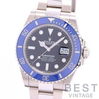 ロレックス(ROLEX)のロレックス 【ROLEX】 サブマリーナーデイト 126619LB (M126619LB-0003) メンズ ブラック K18ホワイトゴールド 腕時計 時計 SUBMARINER DATE BLACK K18WG 青サブデイト【中古】 (腕時計(アナログ))