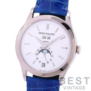 パテックフィリップ(PATEK PHILIPPE)のパテックフィリップ 【PATEK PHILIPPE】 コンプリケーション アニュアルカレンダー ムーンフェイズ 5396G-011 メンズ シルバー K18ホワイトゴールド 腕時計 時計 COMPLICATION ANNUAL CALENDAR MOON PHASE SILVER K18WG PP【中古】 (腕時計(アナログ))