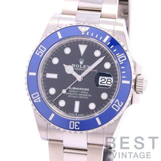 ロレックス(ROLEX)のロレックス 【ROLEX】 サブマリーナー デイト 126619LB (M126619LB-0003) メンズ ブラック K18ホワイトゴールド 腕時計 時計 SUBMARINER DATE BLACK K18WG 青サブ【中古】 (腕時計(アナログ))