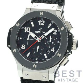 ウブロ(HUBLOT)のウブロ 【HUBLOT】 ビッグバン スチール セラミック 301.SB.131.RX メンズ ブラック ステンレススティール/セラミック 腕時計 時計 BIG BANG STEEL CERAMIC BLACK SS/CE  【中古】 (腕時計(アナログ))