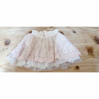 axes femme kids - axes femme kids 120cm スカート薄いピンクレースフリル女の子