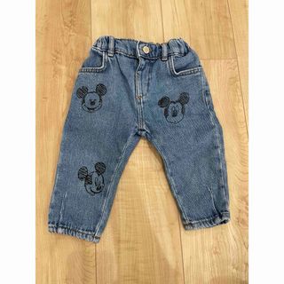 ザラキッズ(ZARA KIDS)のZARA Disneyデニム 80(パンツ)