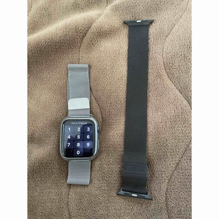 アップルウォッチ(Apple Watch)のapplewatch se スペースグレー 44ミリ(腕時計(デジタル))