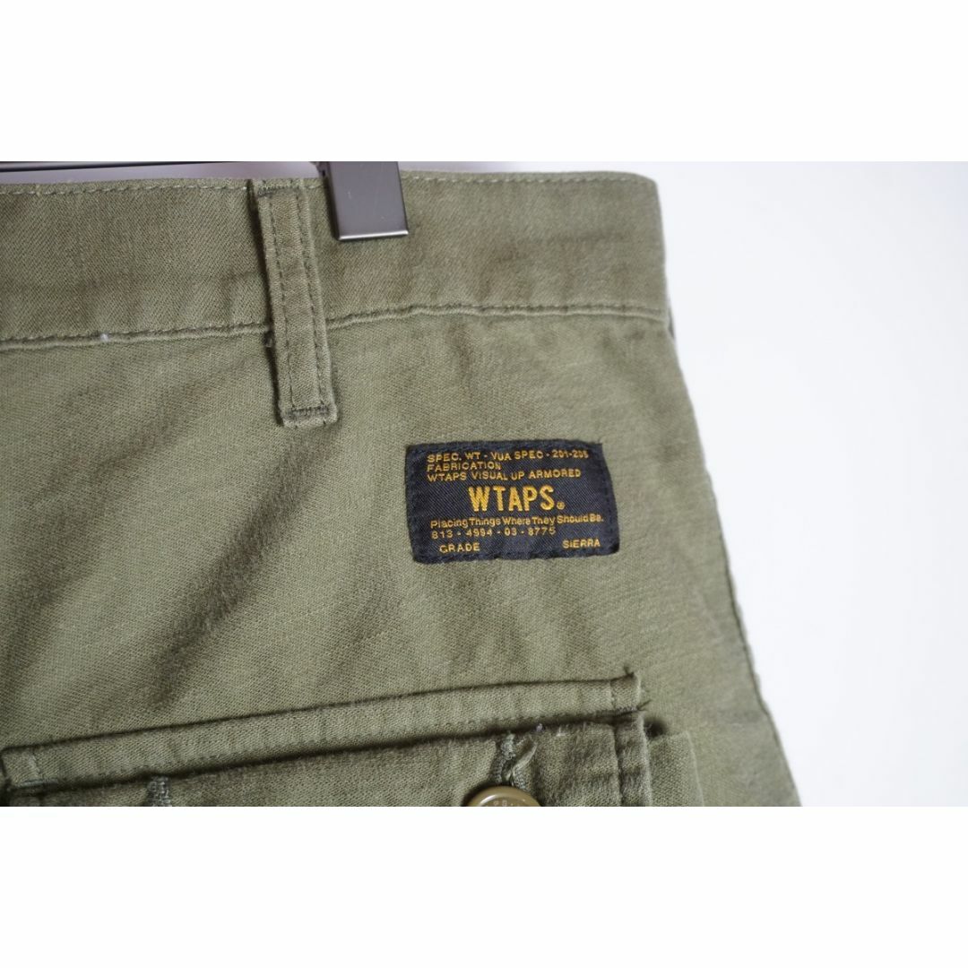 W)taps(ダブルタップス)の正規17AW WTAPS カーゴ ワーク パンツ カーキ326O▲ メンズのパンツ(ワークパンツ/カーゴパンツ)の商品写真