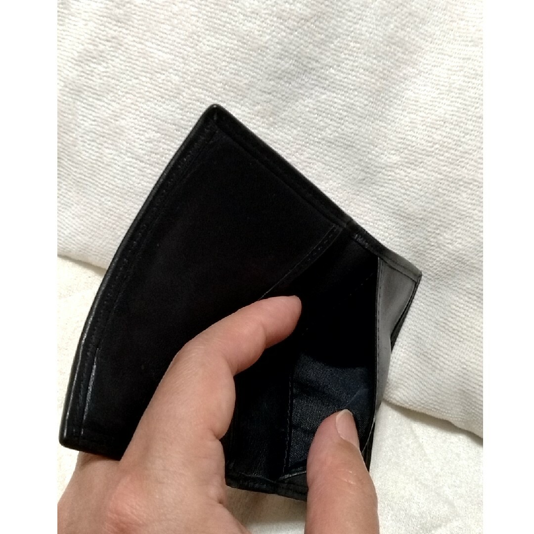 TUMI(トゥミ)のトゥミ Tumi カードケース ブラック 二つ折り Card Case 名刺入れ メンズのファッション小物(名刺入れ/定期入れ)の商品写真