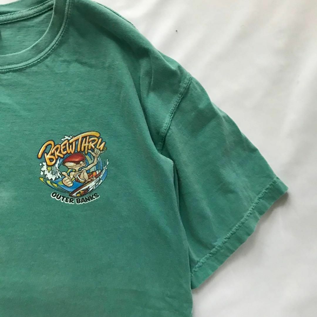 BrewthrmキャラクタープリントTシャツ comfort colors メンズのトップス(Tシャツ/カットソー(半袖/袖なし))の商品写真