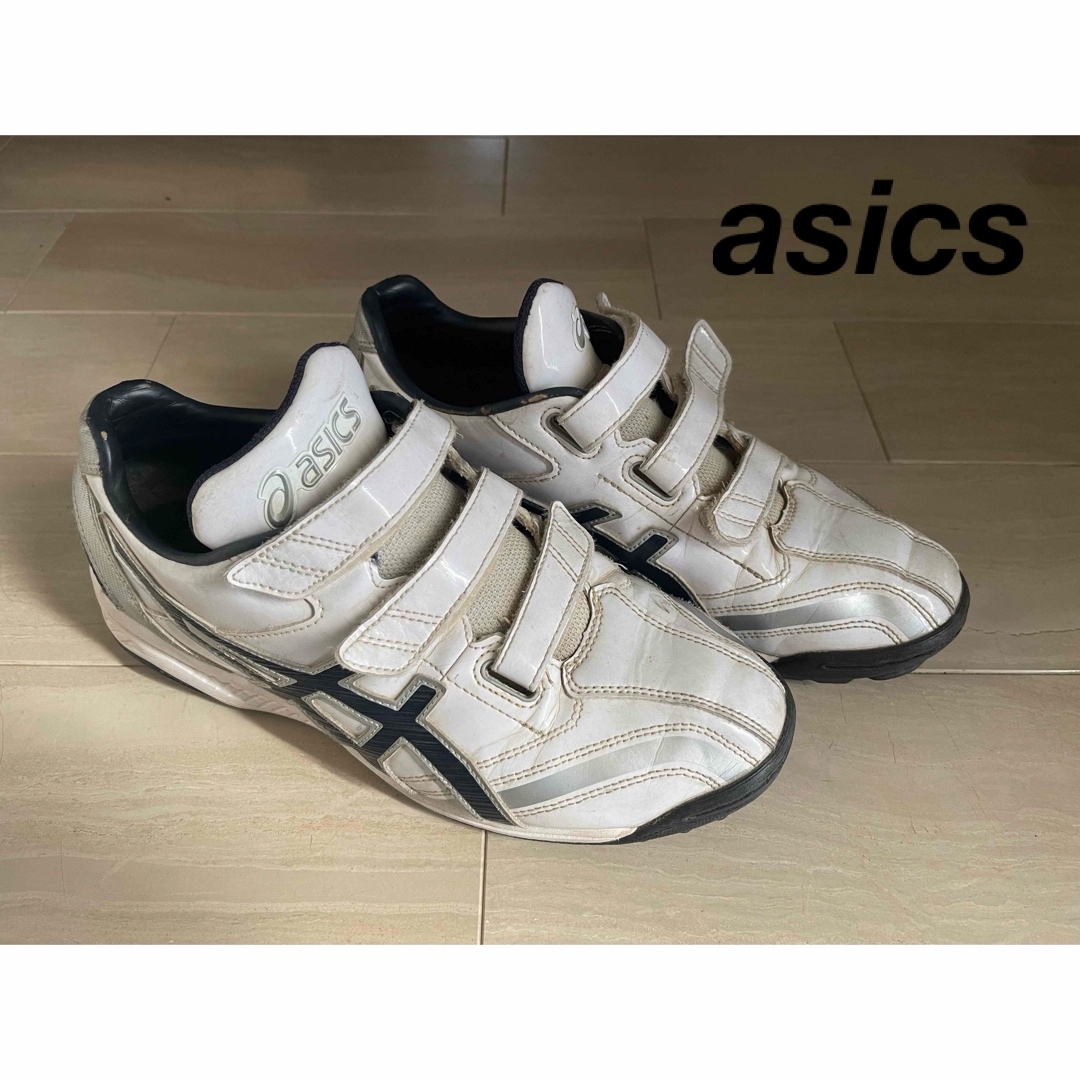 【asics】アシックス　野球　アップシューズ　26.5cm | フリマアプリ ラクマ