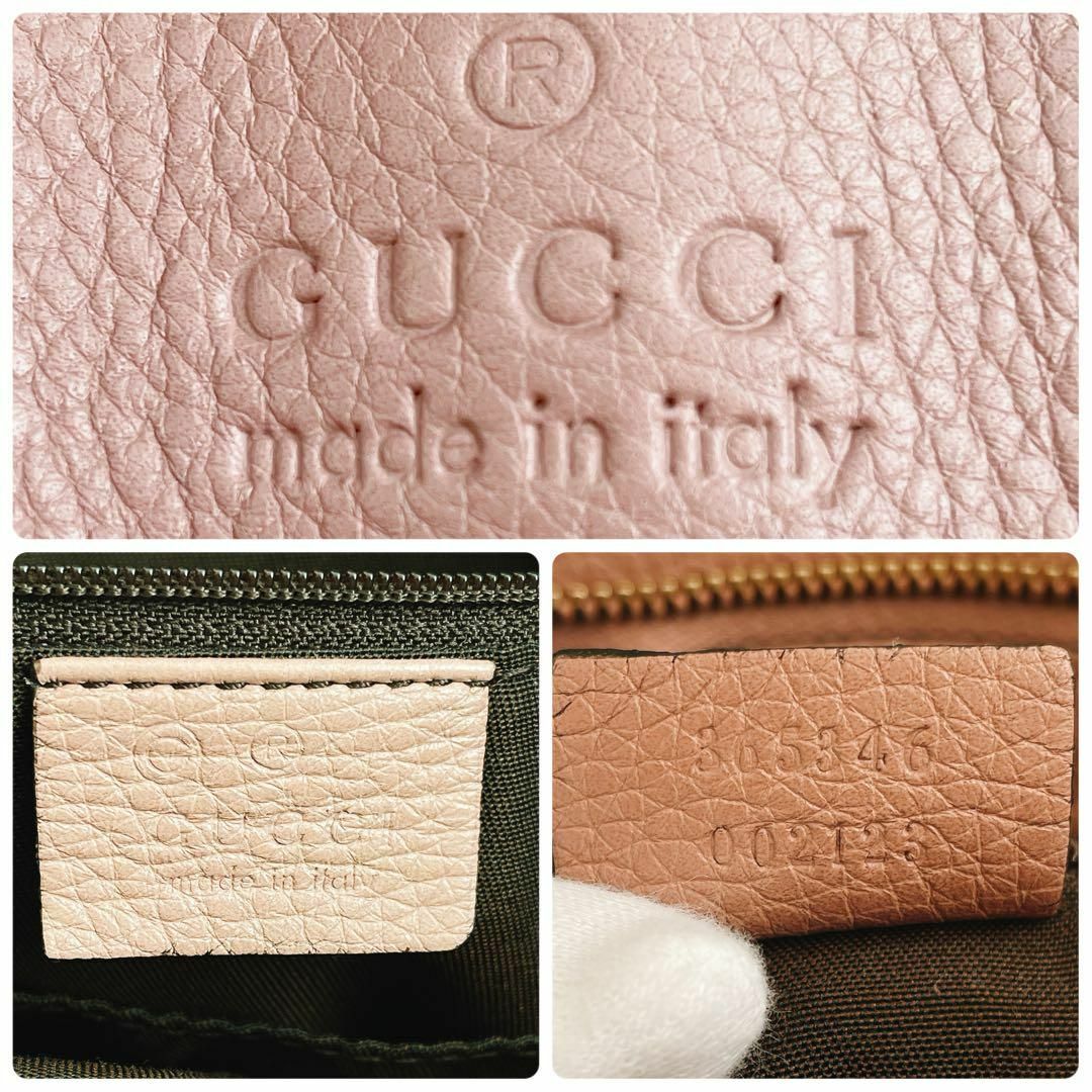Gucci(グッチ)の【美品✨】グッチ　2way ショルダーバッグ　バンブー　タッセル　A4収納可能 レディースのバッグ(ショルダーバッグ)の商品写真
