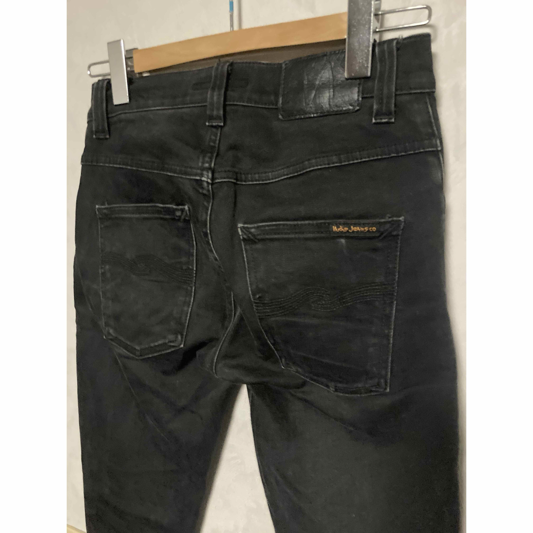 Nudie Jeans(ヌーディジーンズ)のヌーディージーンズ グリムティム W28 dry Cold black デニム メンズのパンツ(デニム/ジーンズ)の商品写真