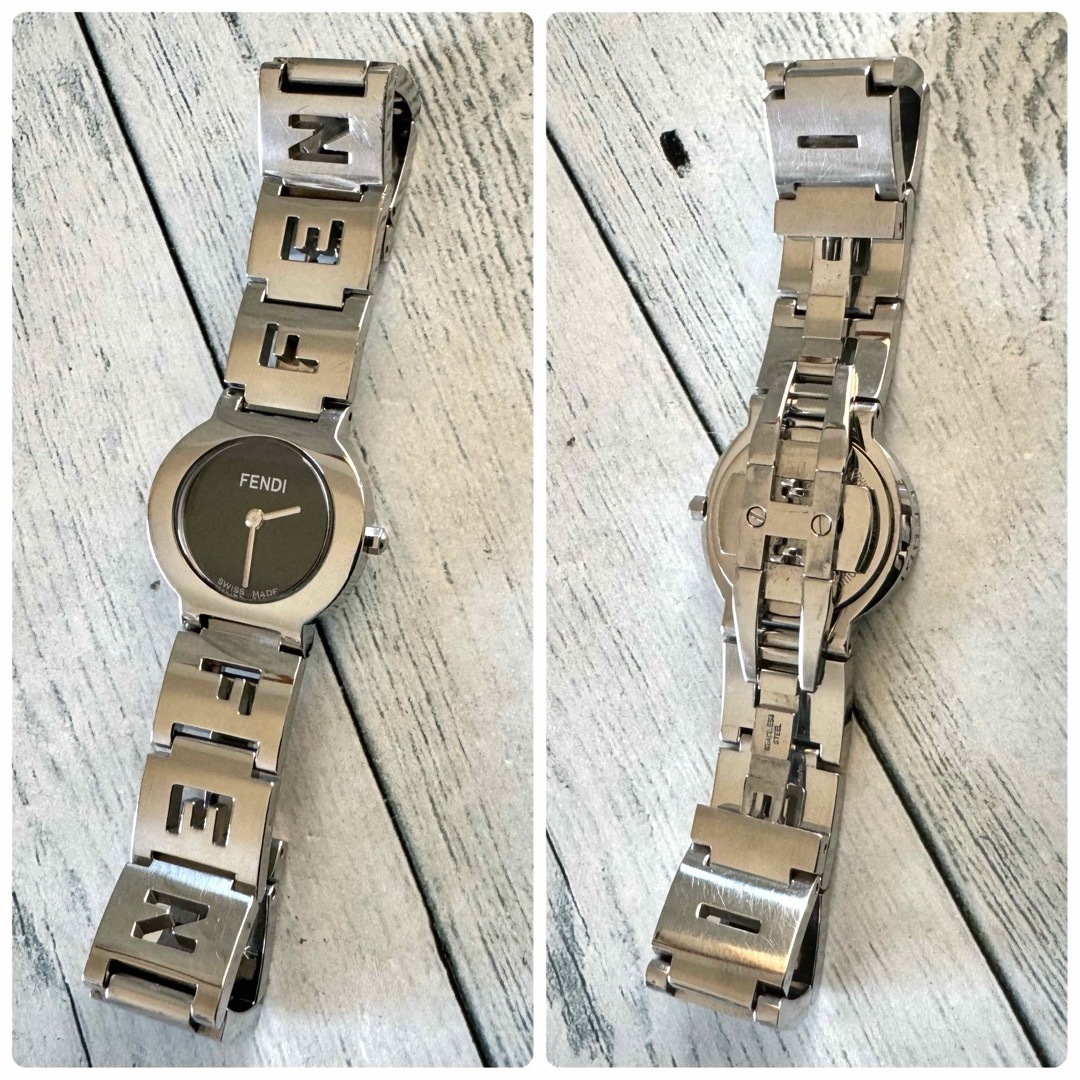 FENDI(フェンディ)の【電池交換済】FENDI フェンディ 腕時計 3050L ブラック レディースのファッション小物(腕時計)の商品写真