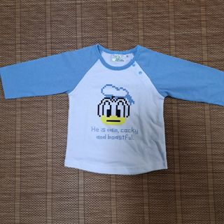 ディズニー(Disney)のディズニー　ドナルドダック　七分袖 95センチ(Tシャツ/カットソー)