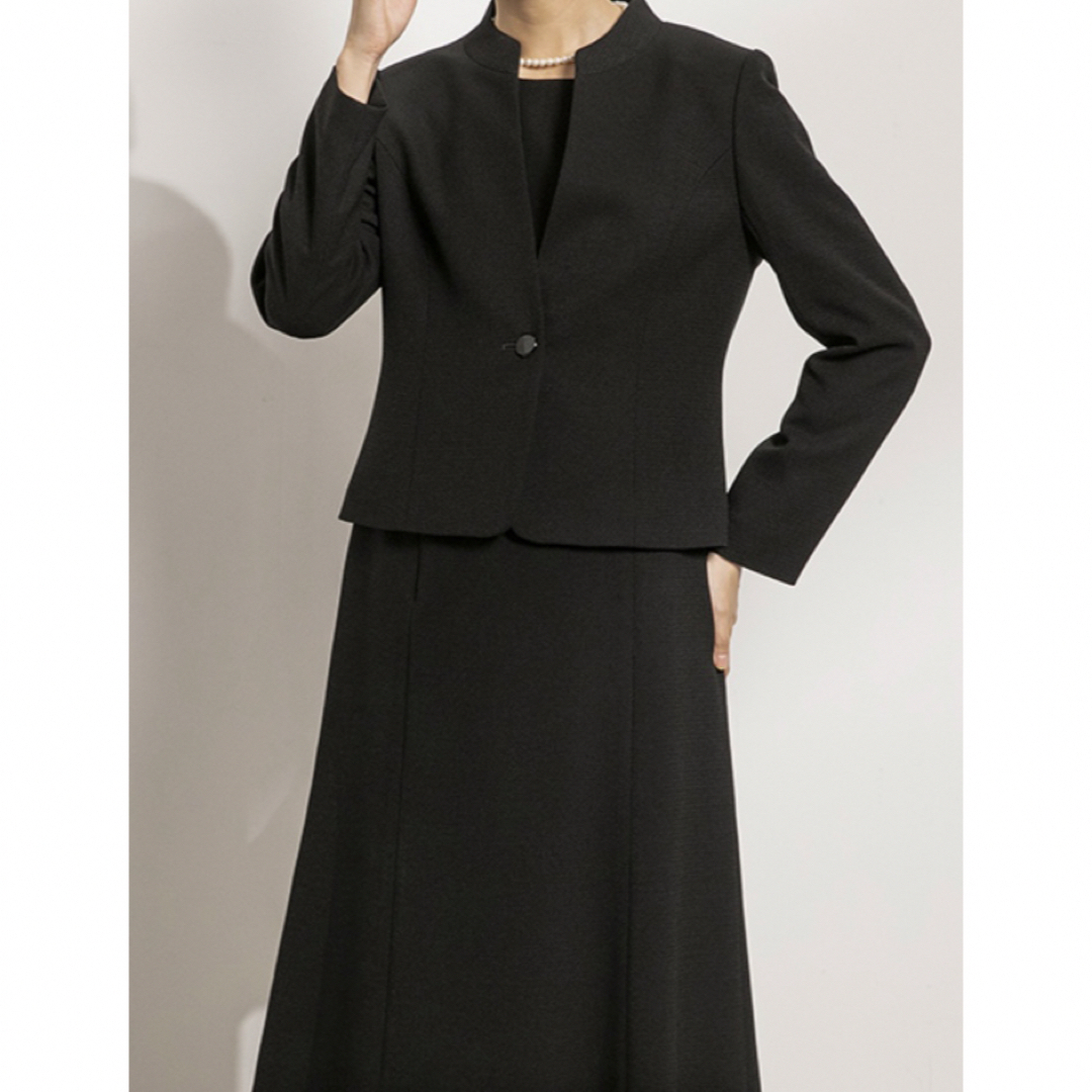 form forma ブラックフォーマルスーツ　喪服　礼服 レディースのフォーマル/ドレス(礼服/喪服)の商品写真