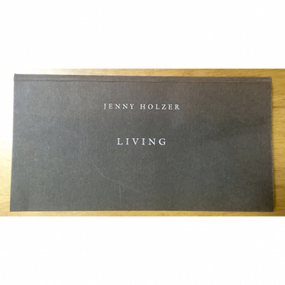 【希少】ジェニーホルツァー JENNY HOLZER Living アートブック(アート/エンタメ)