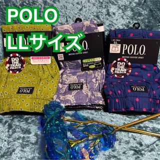 グンゼ(GUNZE)のPL64【POLO】一流ブランメンズ布帛前開きトランクス綿100% LL【新品】(トランクス)