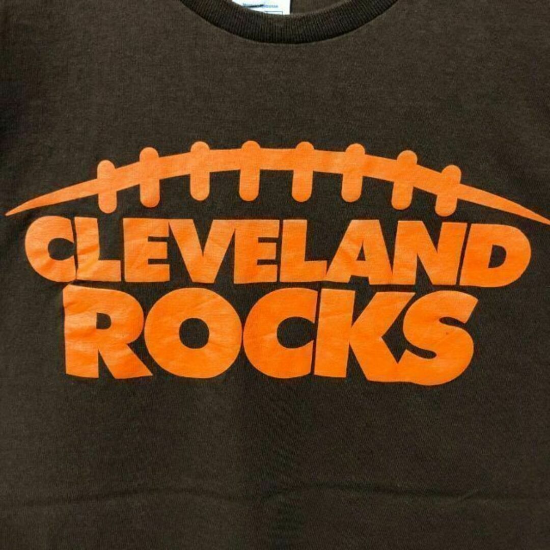 f14　US古着　DELTA　半袖Tシャツ　CLEVELAND　ROCKS メンズのトップス(Tシャツ/カットソー(半袖/袖なし))の商品写真