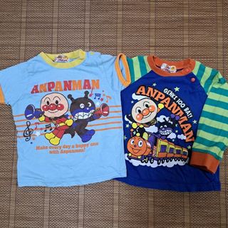 アンパンマン(アンパンマン)のアンパンマン長袖&半袖二枚セット95センチ(Tシャツ/カットソー)