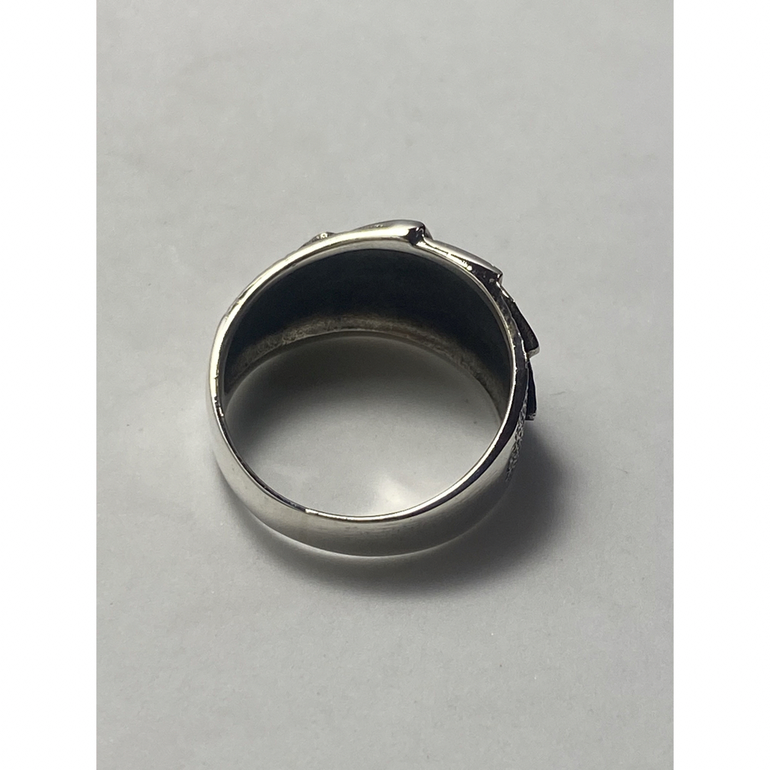 ロイヤルストレートフラッシュ　スペードスターリングシルバー925リング24.5号 メンズのアクセサリー(リング(指輪))の商品写真