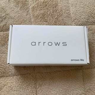 アローズ(arrows)のFCNT arrows We FCG01 ブラック(スマートフォン本体)