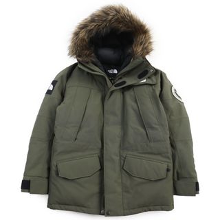 ザノースフェイス(THE NORTH FACE)の極美品●THE NORTH FACE ザ・ノースフェイス ND92032 Antarctica Parka アンタークティカパーカ GORE-TEX ゴアテックス ダウンジャケット ニュートープ S 正規品 メンズ(ダウンジャケット)