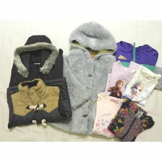 フォーサイト福袋5 サイズ120 130 子供服 まとめ売り 計8枚 ◇ 女の子 ガール 長袖 半袖 Tシャツ ブルゾン ベスト 等 ▼ 6C(ジャケット/上着)