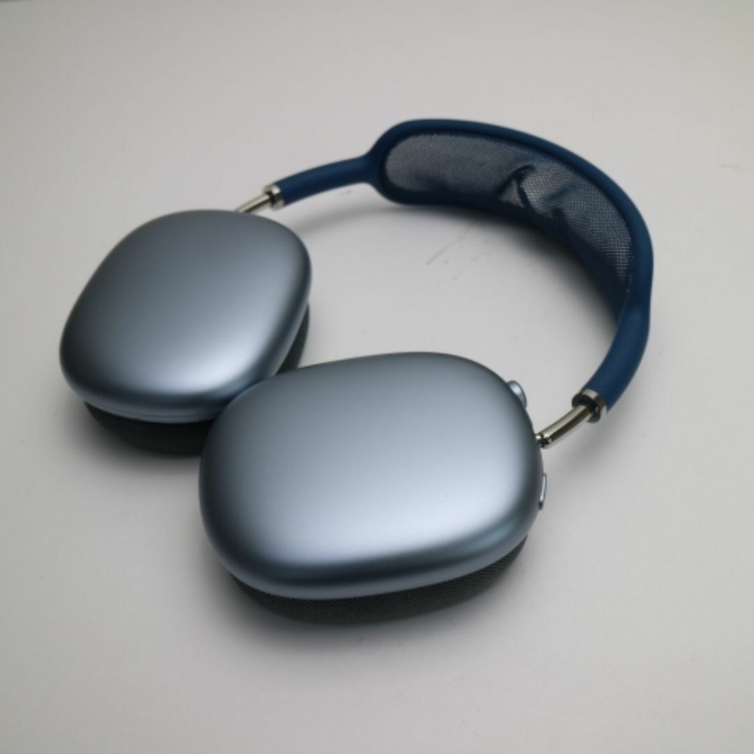 Apple(アップル)のAirPods Max  スカイブルー M444 スマホ/家電/カメラのオーディオ機器(ヘッドフォン/イヤフォン)の商品写真