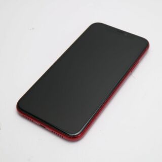 アイフォーン(iPhone)のSIMフリー iPhoneXR 256GB レッド RED 白ロム  M444(スマートフォン本体)