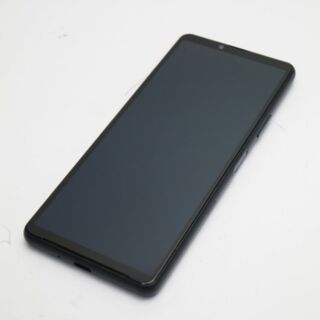 ソニー(SONY)の新品同様 Xperia 10 III SOG04 ブラック SIMロック解除済み M444(スマートフォン本体)