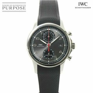 インターナショナルウォッチカンパニー(IWC)のIWC ポルトギーゼ ヨットクラブ クロノグラフ IW390503 自動巻き インターナショナル ウォッチ カンパニー Portuguese VLP 90207574(腕時計(アナログ))