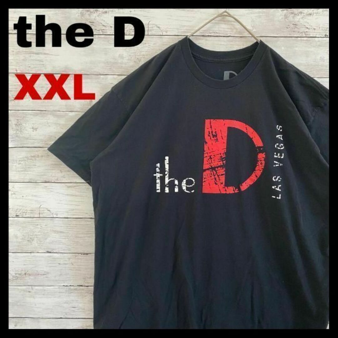 h57 US古着　the D　半袖Tシャツ　ロゴプリント　LAS　VEGAS メンズのトップス(Tシャツ/カットソー(半袖/袖なし))の商品写真