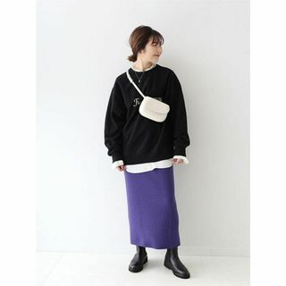 スローブイエナ(SLOBE IENA)の【美品】SLOBE IENAウールリブニットタイトスカート◆(ロングスカート)