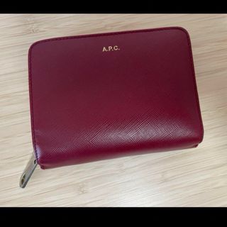 アーペーセー(A.P.C)のA.P.C. アーペーセー エマニエルEmmanuel 赤い財布　二つ折り(財布)