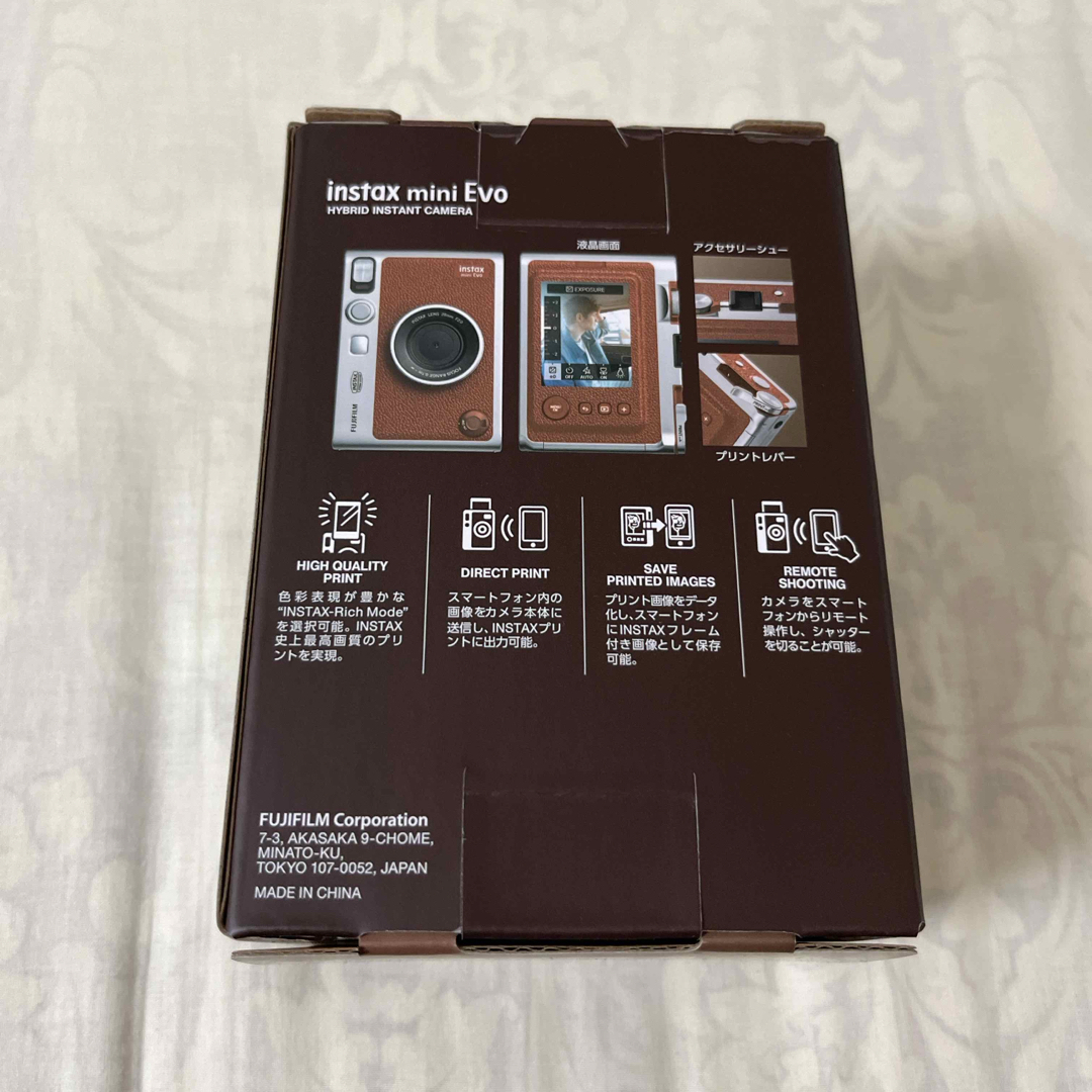 富士フイルム(フジフイルム)のINSTAX mini Evo  スマホ/家電/カメラのカメラ(フィルムカメラ)の商品写真