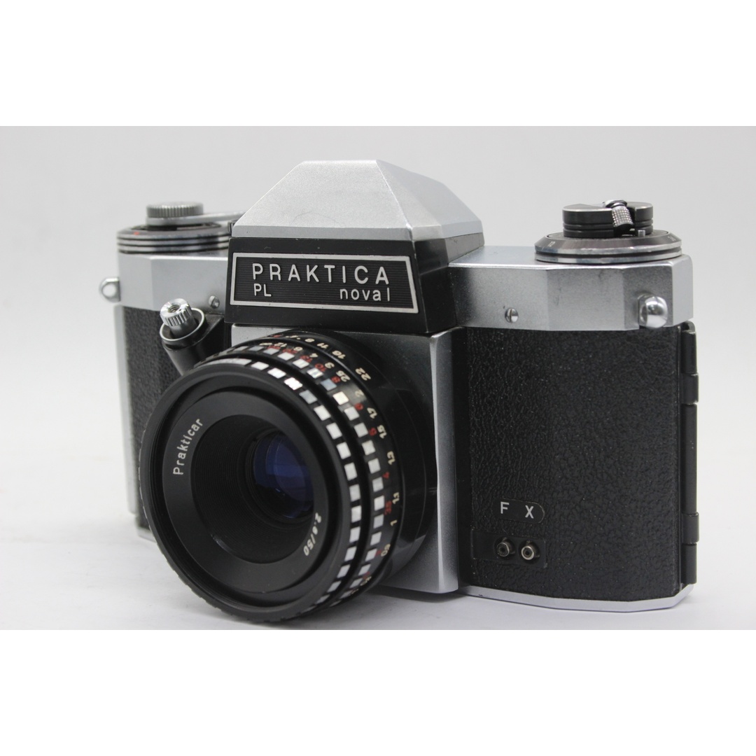 【返品保証】 PRAKTICA  PL noval Prakticar 50mm F2.8 ボディレンズセット  s8550 スマホ/家電/カメラのカメラ(フィルムカメラ)の商品写真