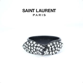 サンローラン(Saint Laurent)のSaint Laurent サンローラン 本革レザー　ブレスレット　バングル(ブレスレット/バングル)