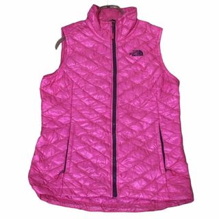 ザノースフェイス(THE NORTH FACE)のノースフェイス キルティング ナイロン ベスト サーモボール 薄手 f55①(ベアトップ/チューブトップ)