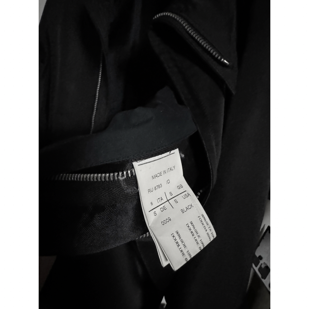 Rick Owens(リックオウエンス)の☆Rick Owens☆リックオウエンス☆11SS☆ハーフジャケット☆ブラック☆ メンズのジャケット/アウター(フライトジャケット)の商品写真