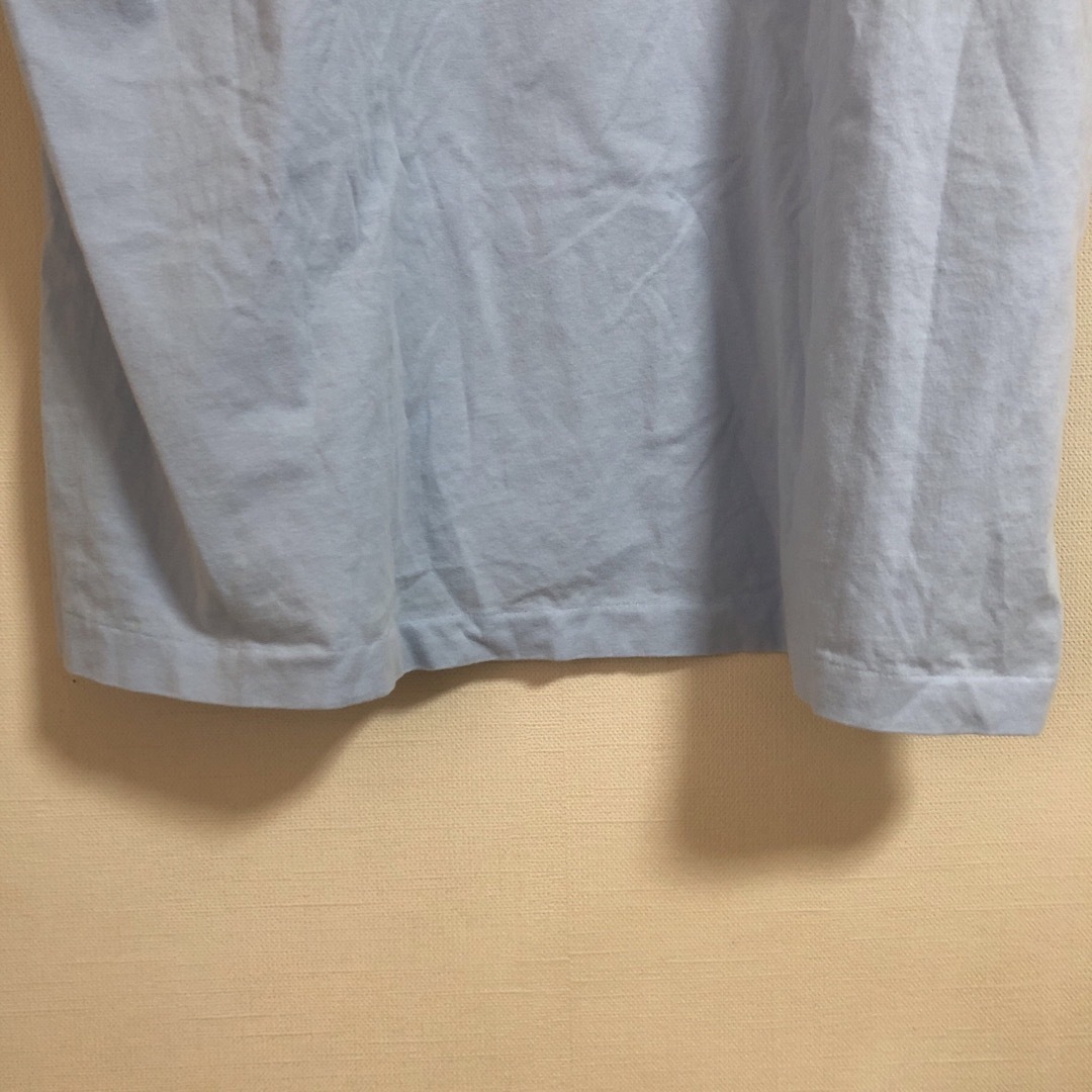 POLO RALPH LAUREN(ポロラルフローレン)のポロ　ラルフローレン　Tシャツ　水色　Lサイズ　ロゴ　半袖 メンズのトップス(Tシャツ/カットソー(半袖/袖なし))の商品写真