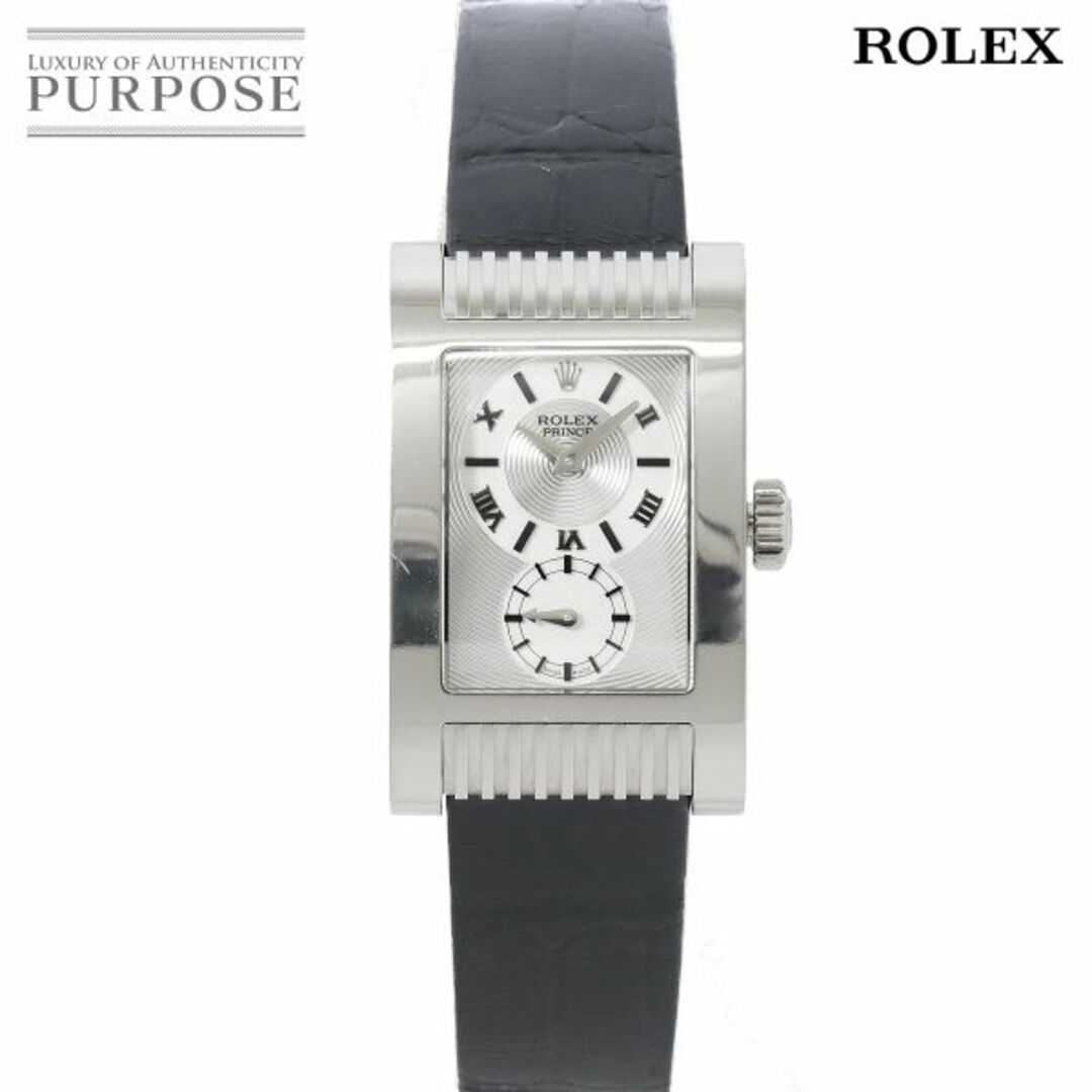 ROLEX(ロレックス)のロレックス ROLEX チェリーニ プリンス 5441/9 D番 メンズ 腕時計 K18WG スモールセコンド 裏スケルトン 手巻き Cellini VLP 90185334 メンズの時計(腕時計(アナログ))の商品写真