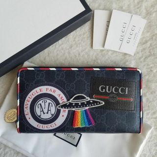 グッチ(Gucci)の入手困難 GUCCI グッチ ナイト クーリエ ジップ アラウンド 長財布(長財布)