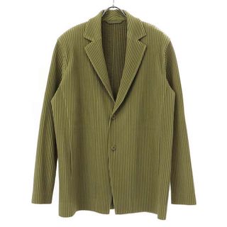 ISSEY MIYAKE - HOMME PLISSE ISSEY MIYAKE オム プリッセ イッセイ ミヤケ 23AW TAILORED PLEATS 1 テーラードプリーツジャケット HP33JD150 カーキ 3